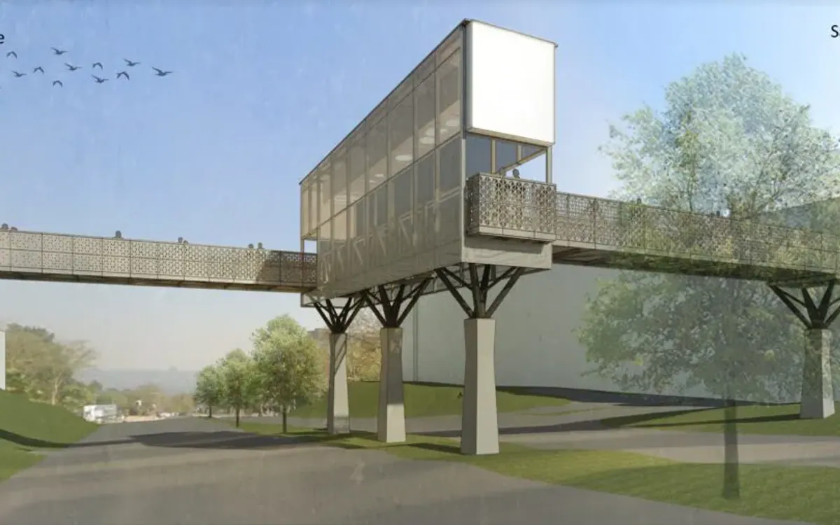 Sandton Drive Link Bridge
