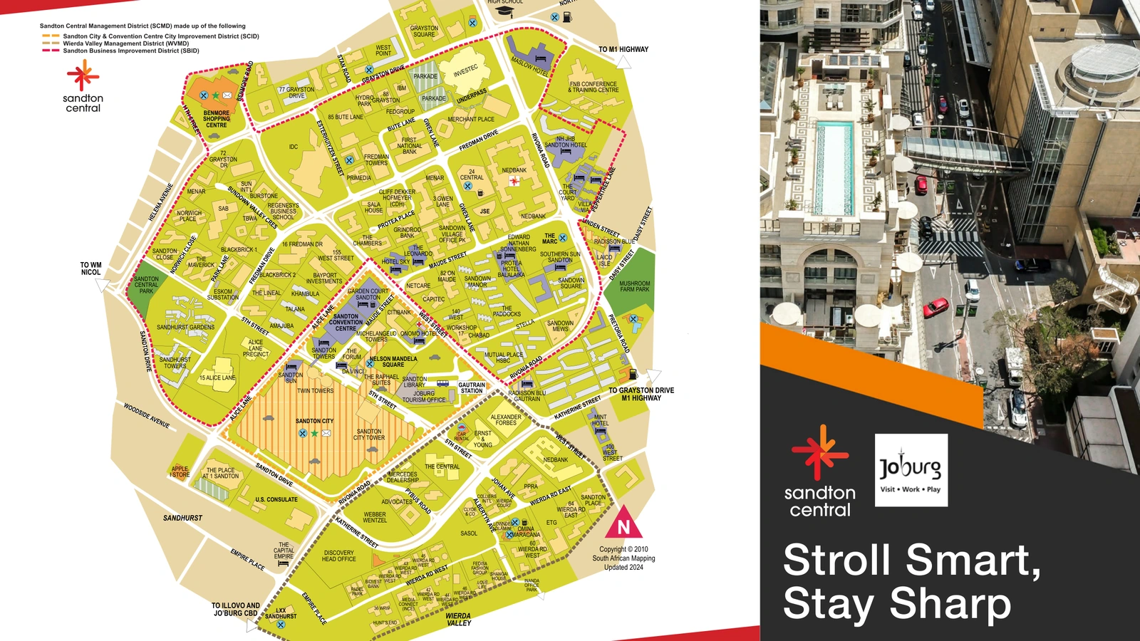 Cover preview of the older Sandton Central Security Booklet