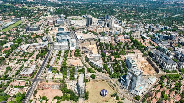 Sandton Central aerial