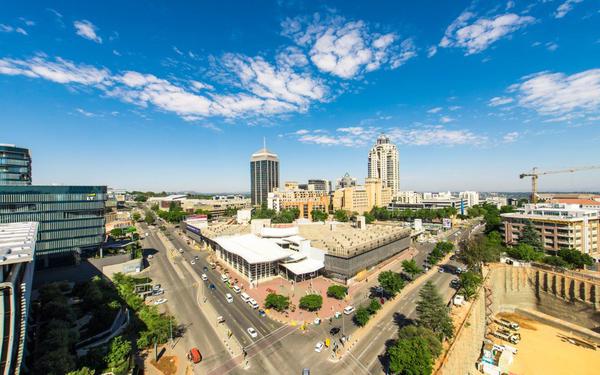 Sandton Central skyline