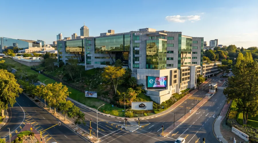 Sandton Central today - a world-class urban precinct