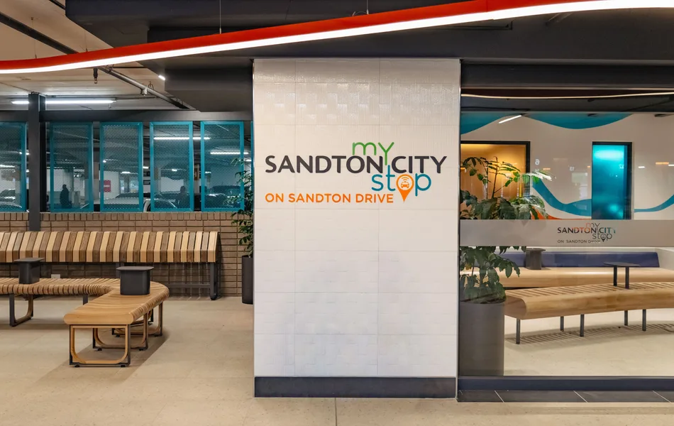 Sandton City's newly developed E-Hailing facility