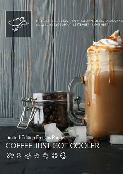 Cool down with our limited-edition Freezos at Coffee on Twenty