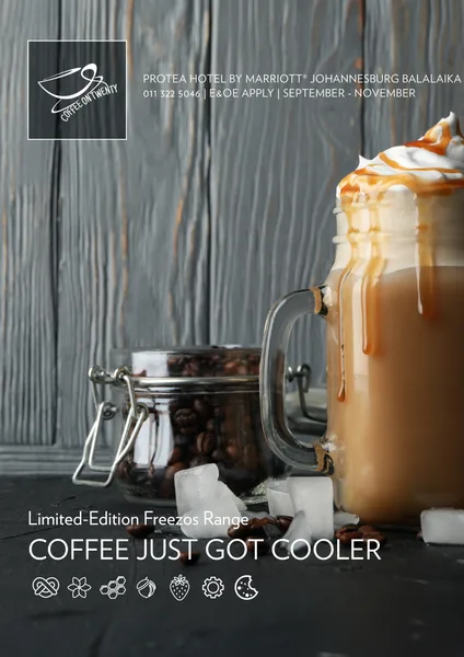 Freezos at Coffee on Twenty - Balalaika Hotel, Sandton