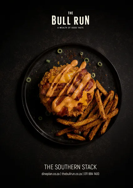 Enjoy the southern stack at The Bull Run restaurant